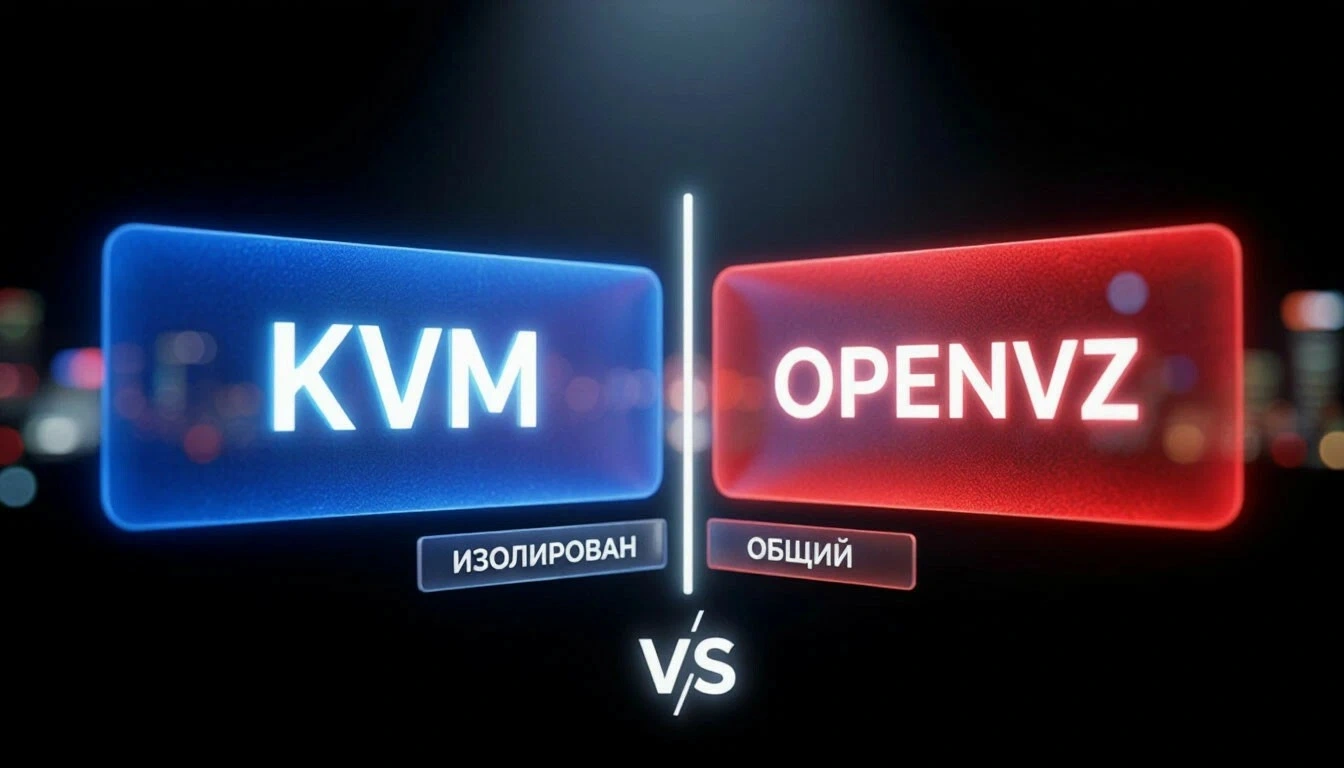 KVM против OpenVZ : какую виртуализацию выбрать в 2026 году
